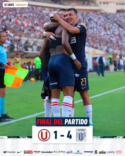 alianza lima 4 - 3 universitario